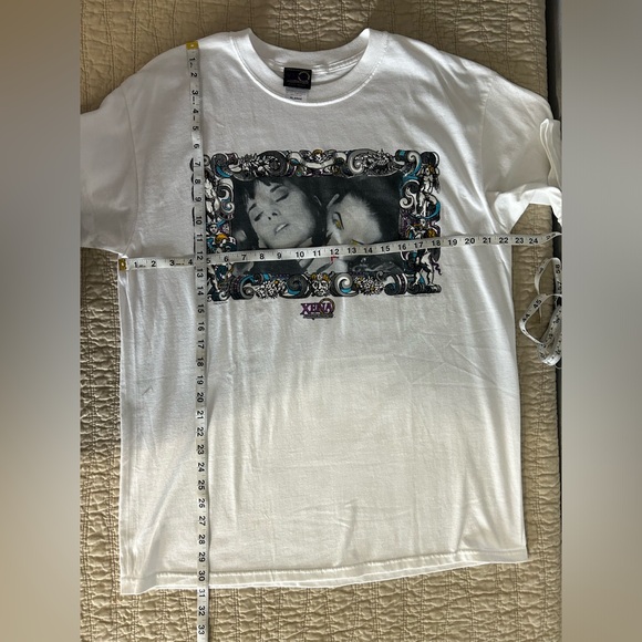 Vintage Xena Warrior Princess Girls Just Wanna Have Fun Vampire T-Shirt Men's XL - Picture 3 of 11